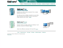 Tablet Screenshot of kavoom.biz